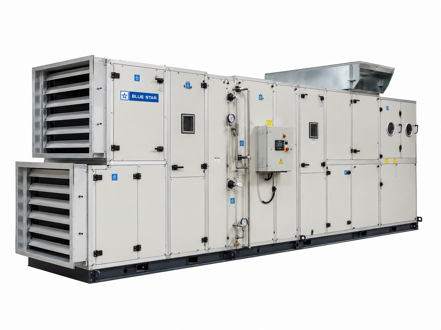 Centralized HVAC chiller plant